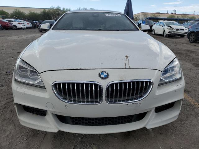 WBA6B2C50ED129604 - 2014 BMW 650 I GRAN COUPE WHITE photo 5