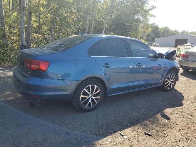 3VWD07AJ4FM245159 - 2015 VOLKSWAGEN JETTA SE BLUE photo 3