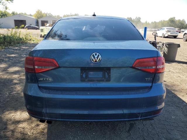 3VWD07AJ4FM245159 - 2015 VOLKSWAGEN JETTA SE BLUE photo 6