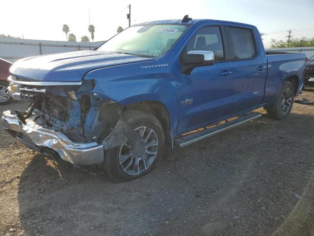 3GCPACEK3NG668773 - 2022 CHEVROLET SILVERADO C1500 LT BLUE photo 1