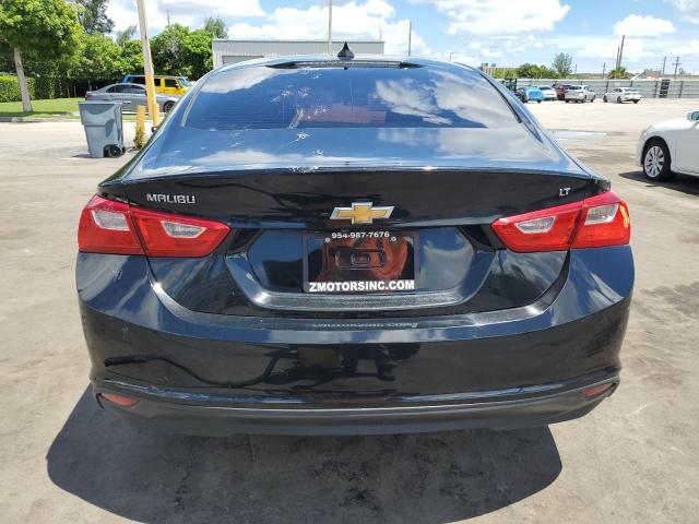 1G1ZE5ST2GF290559 - 2016 CHEVROLET MALIBU LT BLACK photo 6