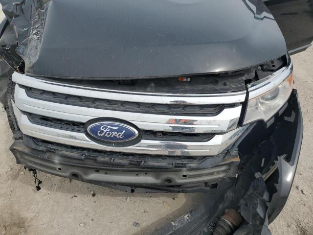 2FMDK3JC1BBA75325 - 2011 FORD EDGE SEL BLACK photo 12