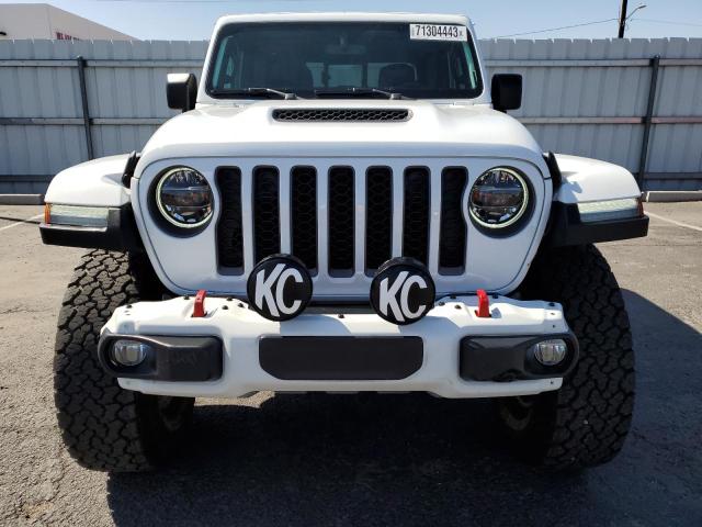 1C6JJTEG4ML621312 - 2021 JEEP GLADIATOR MOJAVE WHITE photo 5