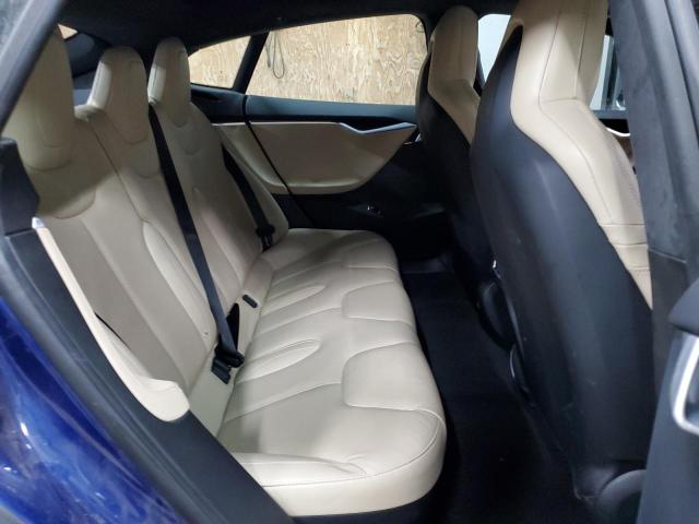 5YJSA1E25FF101079 - 2015 TESLA MODEL S ლურჯი ფოტო 10