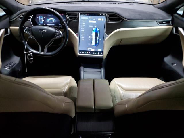 5YJSA1E25FF101079 - 2015 TESLA MODEL S ლურჯი ფოტო 8