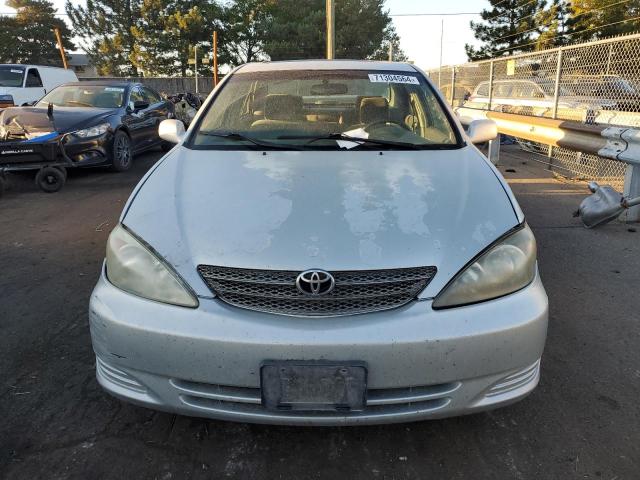 4T1BF32KX2U534279 - 2002 TOYOTA CAMRY LE SILVER photo 5