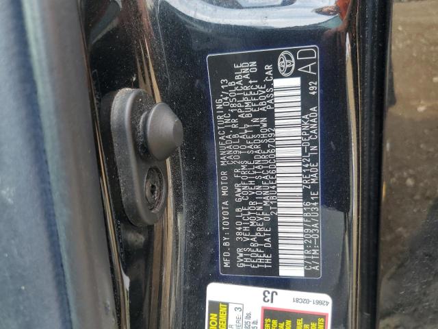 2T1BU4EE6DC067092 - 2013 TOYOTA COROLLA BASE Qara foto 12