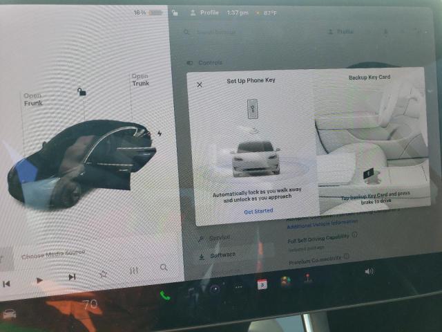 5YJ3E1EA9KF399114 - 2019 TESLA MODEL 3 Noir photo 9