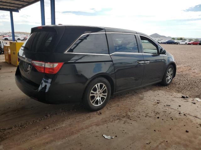5FNRL5H61CB031073 - 2012 HONDA ODYSSEY EXL Սև լուսանկար 3