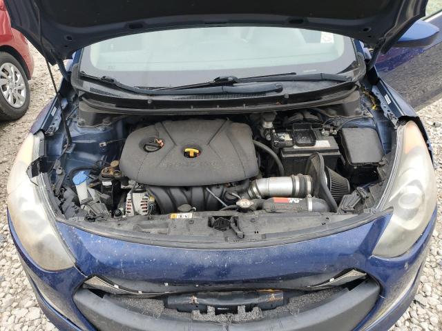 KMHD35LE6DU059058 - 2013 HYUNDAI ELANTRA GT BLUE photo 11