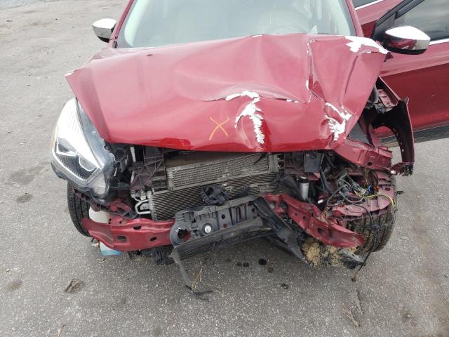 1FMCU0HD9KUA74694 - 2019 FORD ESCAPE SEL Қызыл фото 12