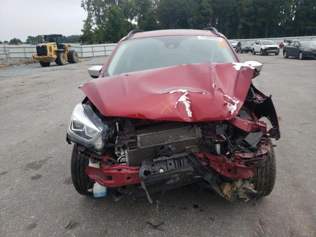 1FMCU0HD9KUA74694 - 2019 FORD ESCAPE SEL Қызыл фото 5