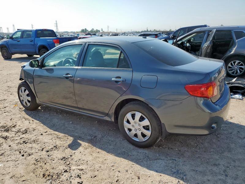 1NXBU40EX9Z078724 - 2009 TOYOTA COROLLA BASE GRAY photo 2