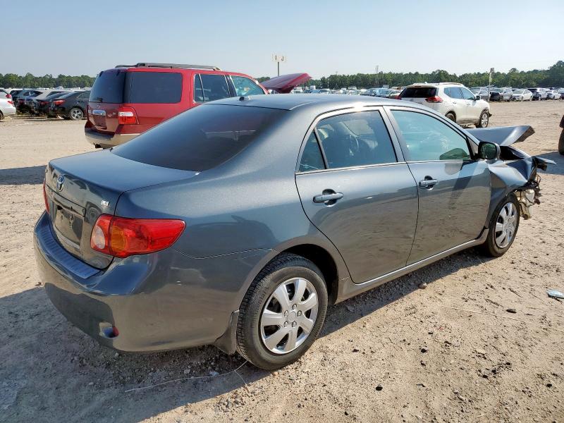 1NXBU40EX9Z078724 - 2009 TOYOTA COROLLA BASE GRAY photo 3