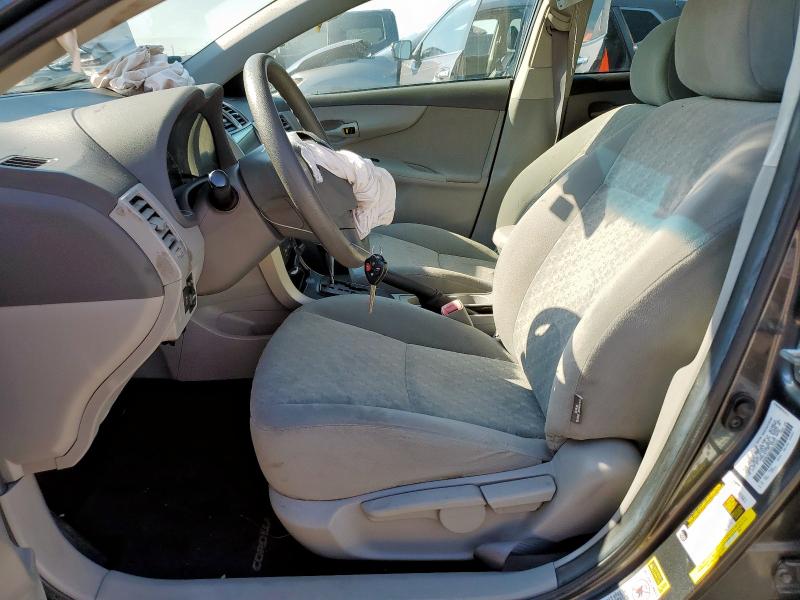 1NXBU40EX9Z078724 - 2009 TOYOTA COROLLA BASE GRAY photo 7