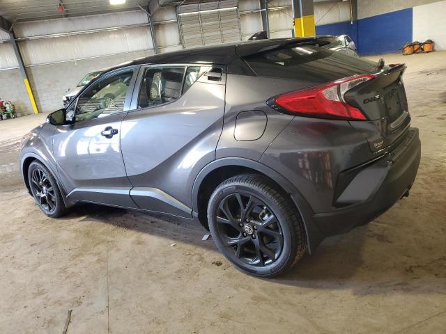 JTNKHMBX3M1128716 - 2021 TOYOTA C-HR XLE CHARCOAL photo 2