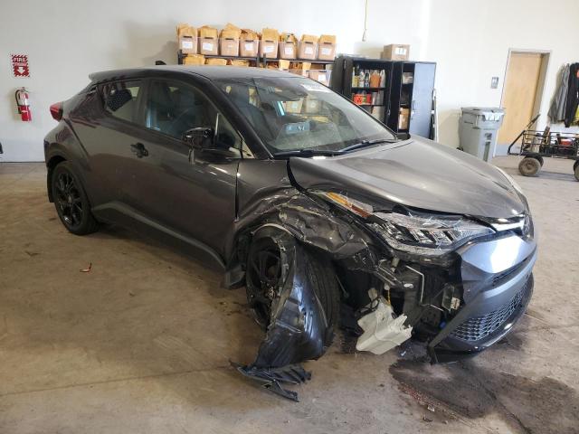 JTNKHMBX3M1128716 - 2021 TOYOTA C-HR XLE CHARCOAL photo 4