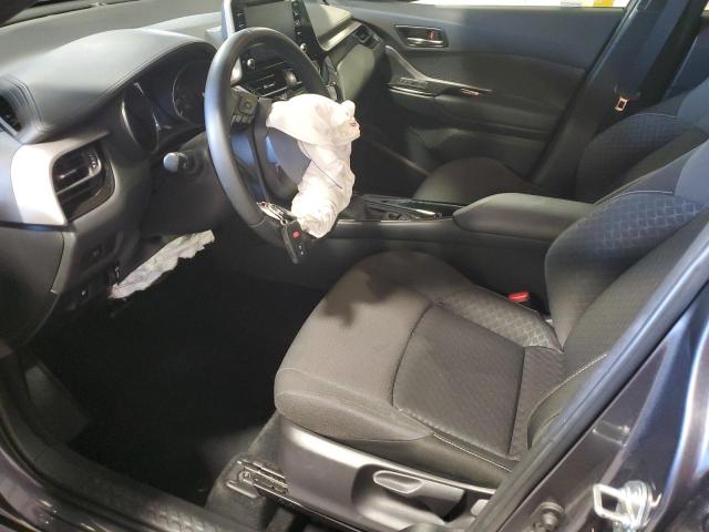 JTNKHMBX3M1128716 - 2021 TOYOTA C-HR XLE CHARCOAL photo 7