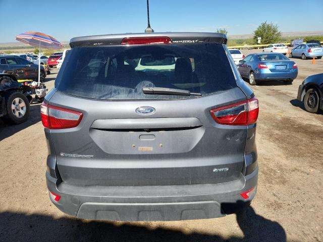 MAJ6S3FL2MC399091 - 2021 FORD ECOSPORT S ნაცრისფერი ფოტო 6