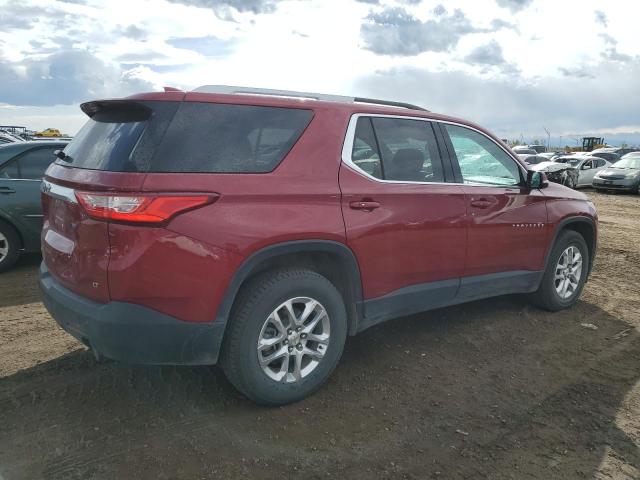 1GNEVGKWXJJ251807 - 2018 CHEVROLET TRAVERSE LT RED photo 3