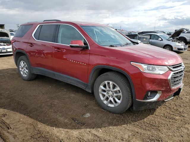 1GNEVGKWXJJ251807 - 2018 CHEVROLET TRAVERSE LT RED photo 4