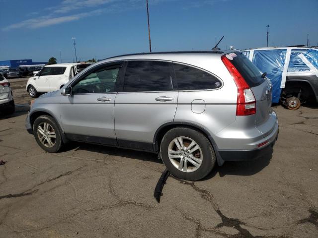 5J6RE4H79BL056127 - 2011 HONDA CR-V EXL SILVER photo 2