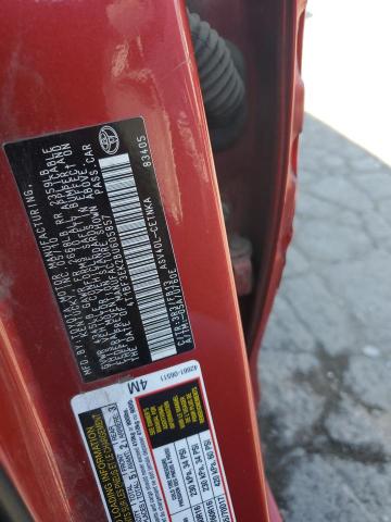 4T1BF3EK2BU605857 - 2011 TOYOTA CAMRY BASE RED photo 12