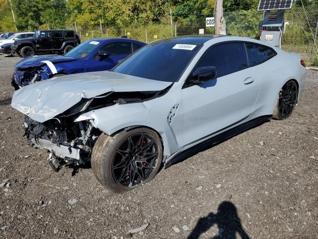 WBS33AZ08MCG63412 - 2021 BMW M4 COMPETITION GRAY photo 1