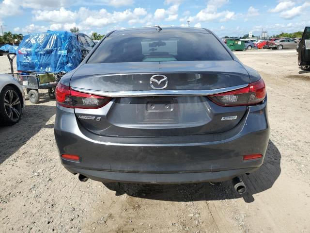 JM1GJ1V51G1437872 - 2016 MAZDA 6 TOURING GRAY photo 6