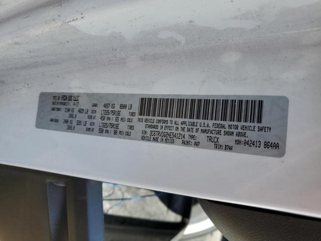 3C6TRVDG2HE541214 - 2017 RAM PROMASTER 2500 HIGH Biały zdjęcie 13