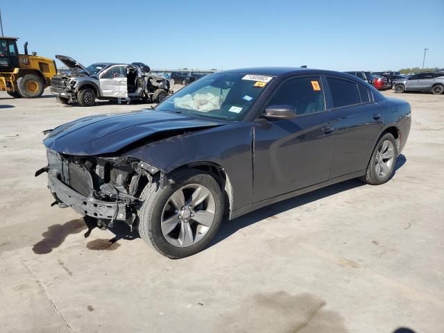 2C3CDXHGXGH215486 - 2016 DODGE CHARGER SXT CHARCOAL photo 1