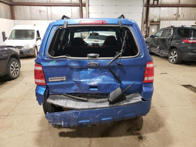 1FMCU9D78BKB08320 - 2011 FORD ESCAPE XLT 蓝色 照片 6