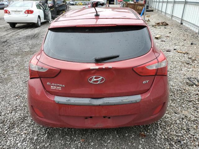 KMHD35LHXGU328550 - 2016 HYUNDAI ELANTRA GT RED photo 6