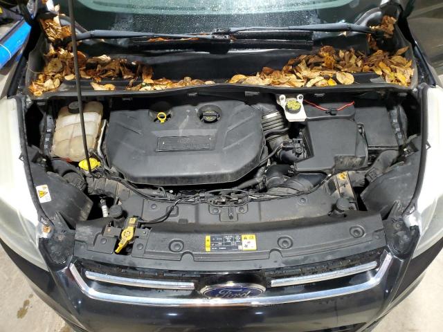 1FMCU9J93DUC35862 - 2013 FORD ESCAPE TITANIUM BLACK photo 12