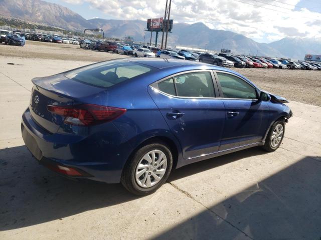 5NPD74LF6KH438788 - 2019 HYUNDAI ELANTRA SE BLUE photo 3