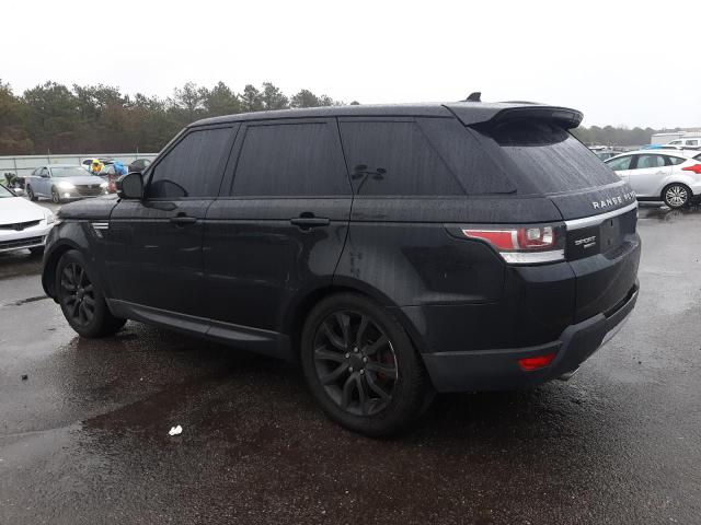 SALWR2VF9GA632372 - 2016 LAND ROVER RANGE ROVE HSE BLACK photo 2