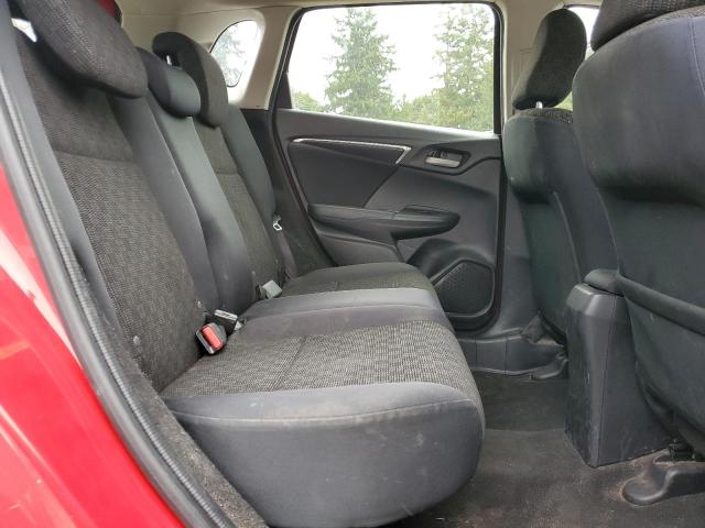 JHMGK5H51GS012645 - 2016 HONDA FIT LX RED photo 11
