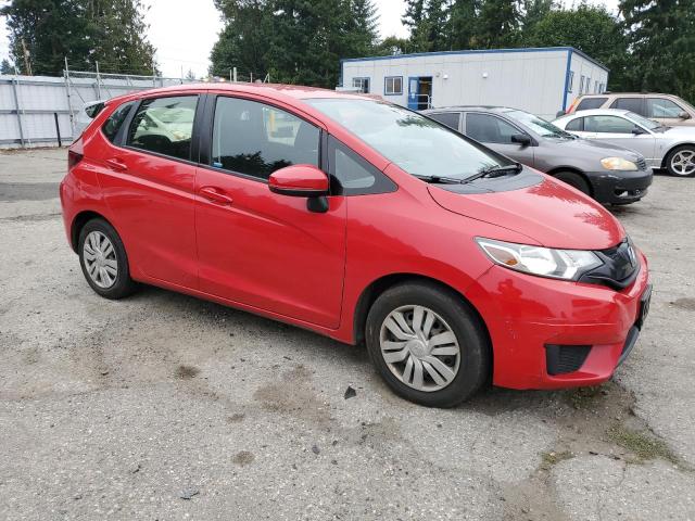 JHMGK5H51GS012645 - 2016 HONDA FIT LX RED photo 4