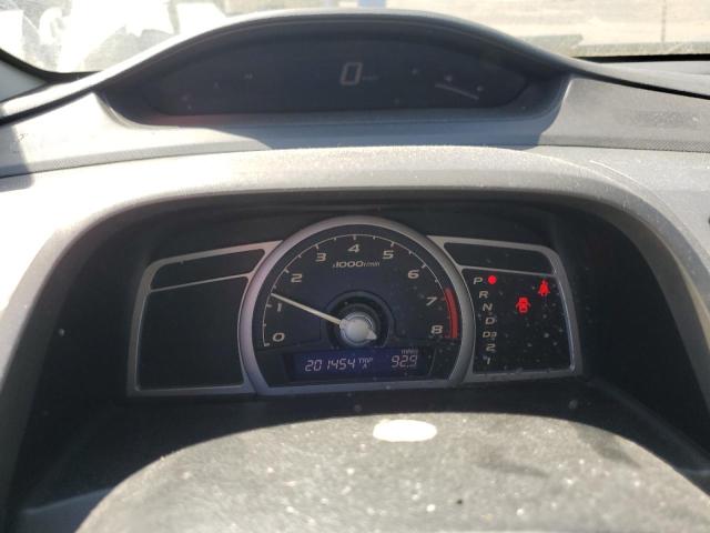 2HGFG12826H544553 - 2006 HONDA CIVIC EX SILVER photo 9