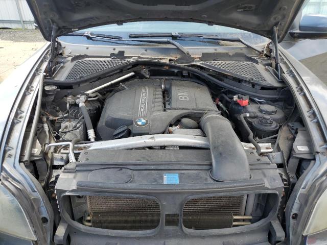 5UXZV4C59BL408245 - 2011 BMW X5 XDRIVE35I GRAY photo 12