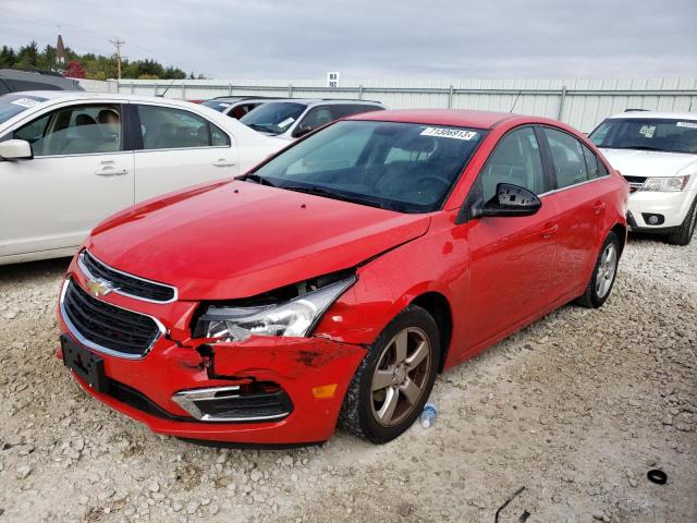 1G1PE5SB4G7209196 - 2016 CHEVROLET CRUZE LIMI LT RED photo 1