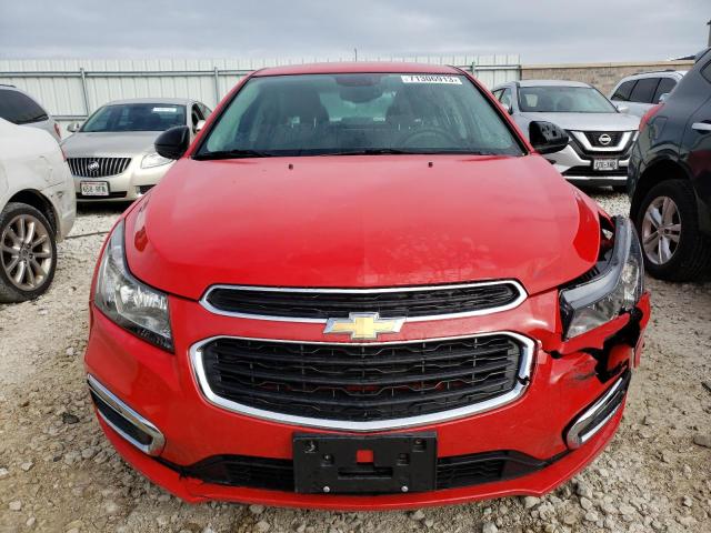 1G1PE5SB4G7209196 - 2016 CHEVROLET CRUZE LIMI LT RED photo 5