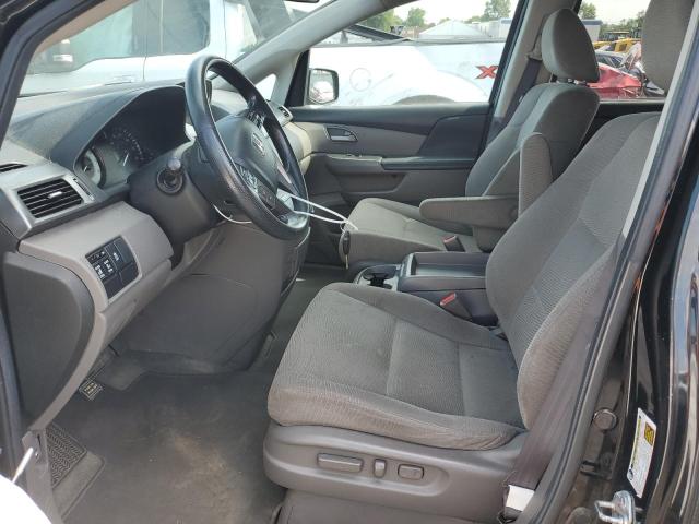 5FNRL5H43DB090996 - 2013 HONDA ODYSSEY EX BLACK photo 7