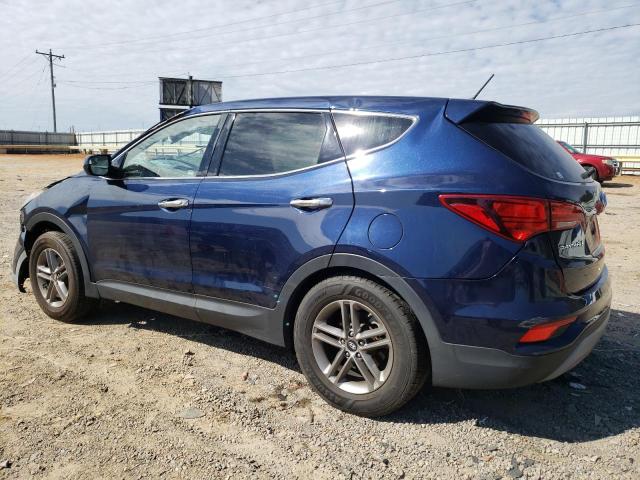 5XYZT3LB4JG556143 - 2018 HYUNDAI SANTA FE S BLUE photo 2