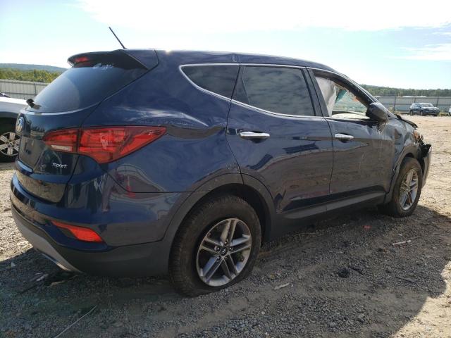 5XYZT3LB4JG556143 - 2018 HYUNDAI SANTA FE S BLUE photo 3