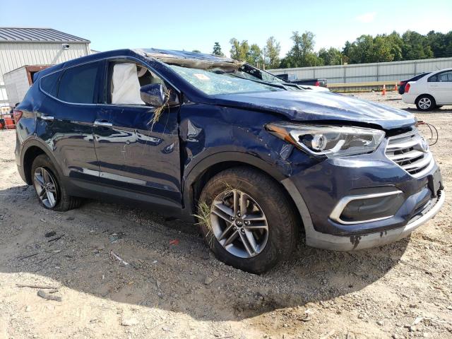 5XYZT3LB4JG556143 - 2018 HYUNDAI SANTA FE S BLUE photo 4