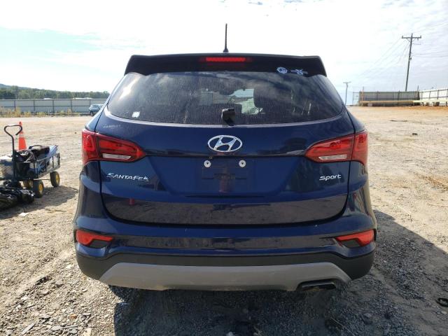 5XYZT3LB4JG556143 - 2018 HYUNDAI SANTA FE S BLUE photo 6