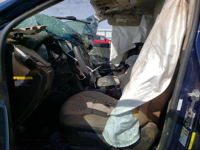 5XYZT3LB4JG556143 - 2018 HYUNDAI SANTA FE S BLUE photo 7