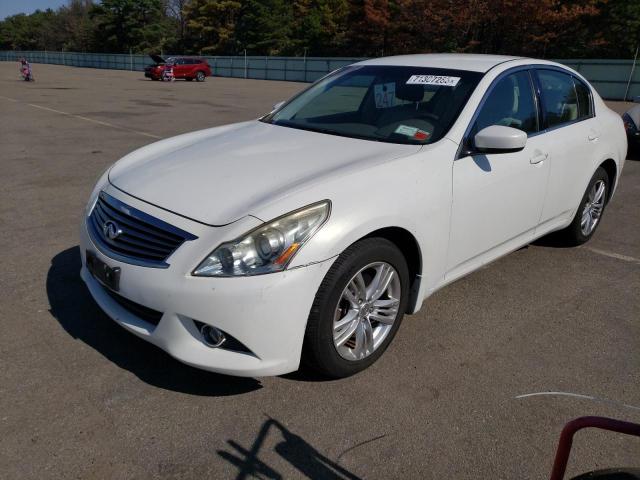 JN1DV6AR3BM651849 - 2011 INFINITI G25 WHITE photo 1