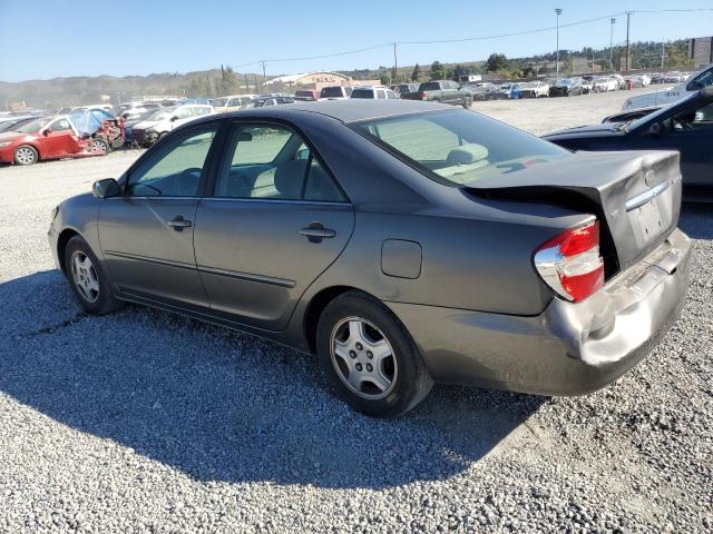 JTDBE32KX40245517 - 2004 TOYOTA CAMRY LE GRAY photo 2